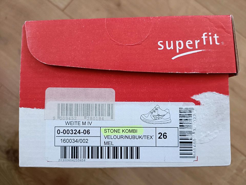 Superfit Halbschuhe - Größe 26 in Beuren