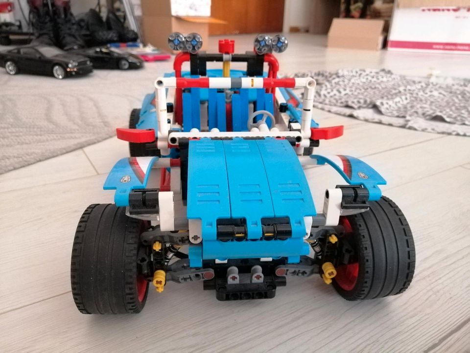 Lego Auto Strandbuggy blau 2 in 1 Bau in Bad Salzuflen