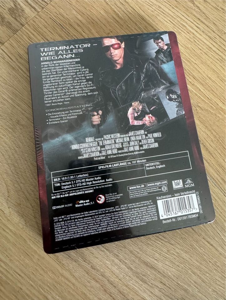 Terminator Comic Con Artwork Steelbook NEU / OVP in Düsseldorf