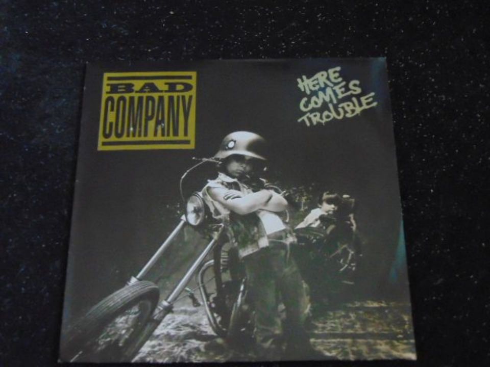 LP - BAD COMPANY -  Here Comes Trouble - Atco - 1992 in Nürnberg (Mittelfr)