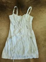 Soccx Leinen Kleid weiss Gr L Harburg - Hamburg Fischbek Vorschau