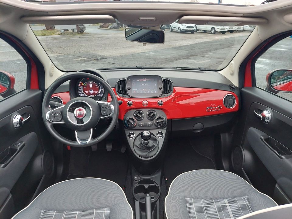 Fiat 500 Cabrio Lounge in Rudolstadt