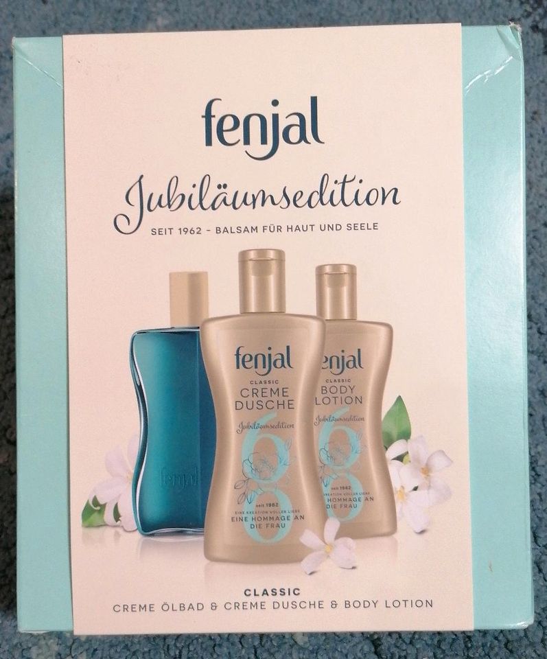 Inkl. Versand OVP Fenjal Jubiläumsed. Duschbad,Body lotion,Ölbad in Markkleeberg