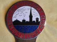 Schild „British Automobilclub Düsseldorf“ 9cm emalliert Nordrhein-Westfalen - Everswinkel Vorschau