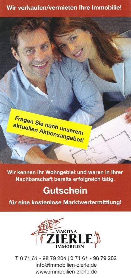 Neubauprojekt in Eislingen , KFW 40, Stellplatz umsonst, 3,5 Zi.-Whg., EG, Terrasse, Keller, Aufzug! in Eislingen (Fils)