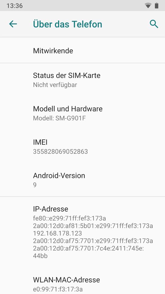 Samsung Galaxy S5 LTE+ (SM-G901F) Akku neu in Breitenbach am Herzberg