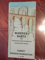 Wanderkarte Rathen Hohenstein 1990 Dresden - Innere Altstadt Vorschau