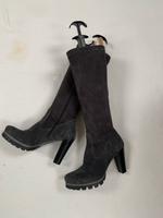 NEU - Wildleder-Stiefel / schmaler Schaft / Gr. 38 Bayern - Berg Vorschau