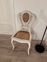 Antiker Stuhl Wiener Geflecht rattan shabby weiß Hamburg-Nord - Hamburg Barmbek Vorschau