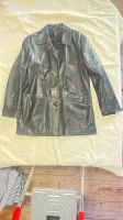 schwarzer Mantel / lange Jacke aus Leder für Damen Berlin - Neukölln Vorschau