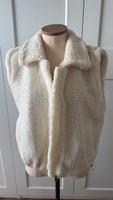 Addax Teddy Plüsch Weste Jacke Pullover   Gr.36 Ekru Köln - Nippes Vorschau