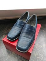 Lederpumps Slipper Größe 37, echtes Leder, blau ♥️ top Bayern - Kirchenthumbach Vorschau