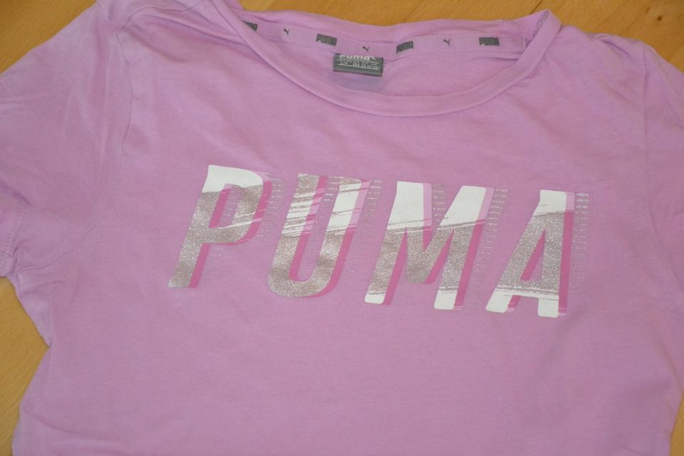 Puma Sport Shirt flieder Gr. 152 in Mühlhausen