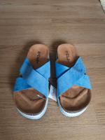 NEU!  Tolle blaue Sandalen Gr 38/39 München - Maxvorstadt Vorschau
