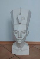 Paper Craft / Papiermodell / Skulptur / Büste / Nofretete Bayern - Elsenfeld Vorschau