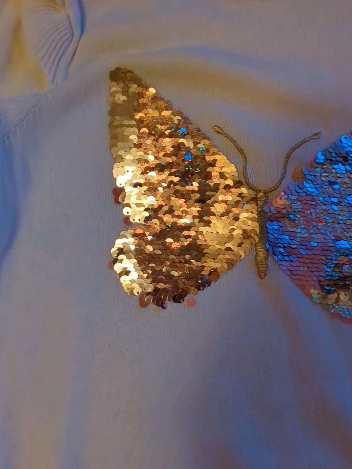 Pulli Schmetterling Wendepailletten in Möhrendorf