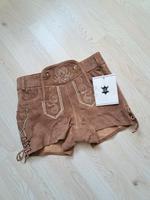 Gr. 36 kurze Lederhose Shorts Echtleder Tracht Bierzelt Bayern - Lagerlechfeld Vorschau