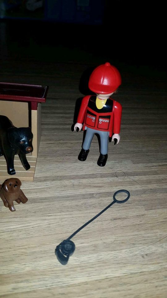 * PLAYMOBIL 5125 Hofhund mit Welpen Hundehütte TOP * in Jüchen