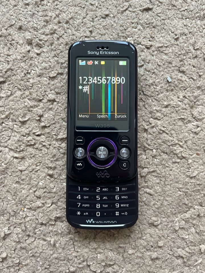 Sony Ericsson W395 - schwarz - funktionsfähig in Leipzig