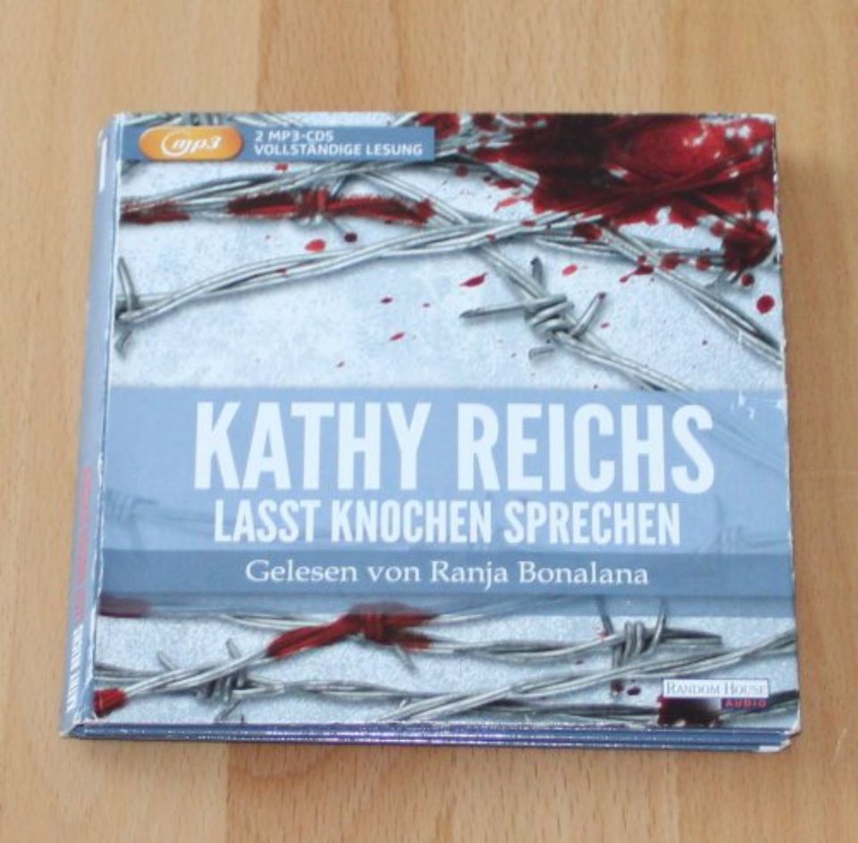 Hörbuch: Lasst Knochen sprechen von Kathy Reichs auf 2 MP3-CDs in Osterrönfeld