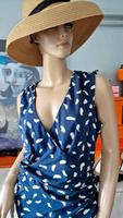‼️ Bluse Boden Top gerafft Navy V Ausschnitt 18 44 blau stretch München - Altstadt-Lehel Vorschau
