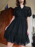 Kleid schwarz Muster schick basic Abendkleid Sommerkleid kurz Baden-Württemberg - Oberstenfeld Vorschau