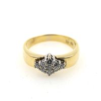 Ring 585 Gold 14 Karat Diamant 0,30 CT Brillant Gelbgold Nordrhein-Westfalen - Gelsenkirchen Vorschau