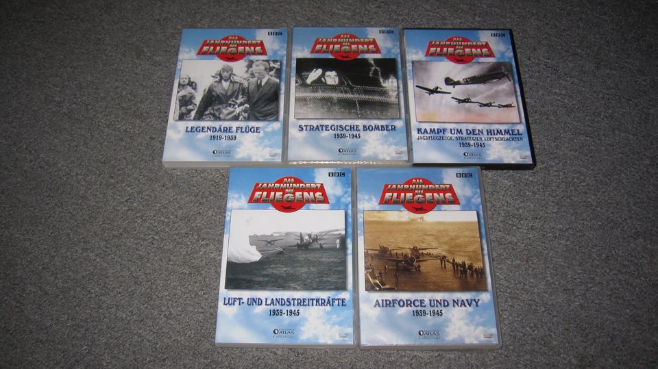 Das Jahrhundert des Fliegens - 5 DVDs (DVD) in Wiefelstede