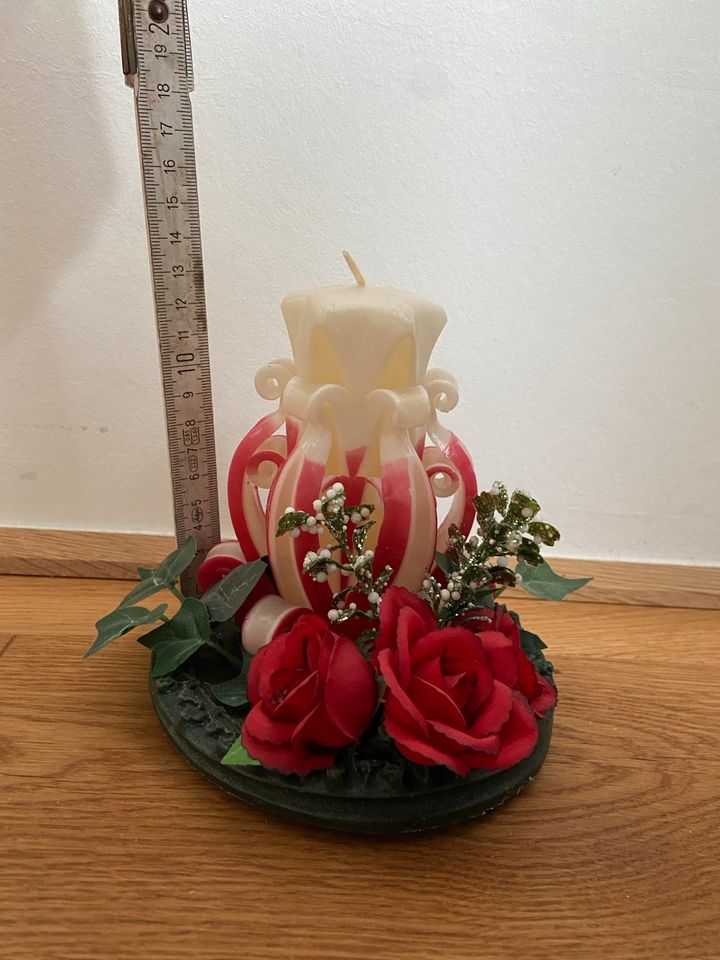 Kerze verspielt klein in Stuttgart