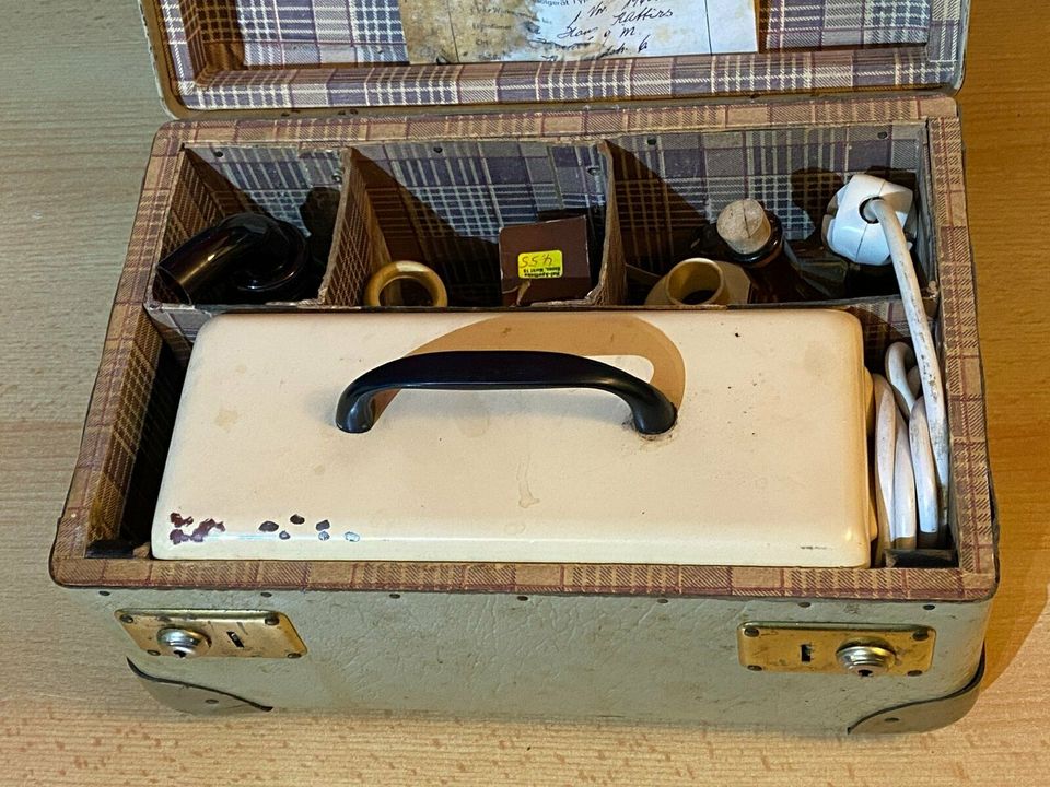 Antiker Koffer Luft Verbesserer/Aerosolgerät SILIKO 59 aus 1959 in Offenbach
