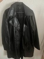 Oversized Mantel glänzend schwarz vintage Harburg - Hamburg Hausbruch Vorschau