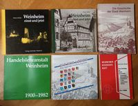 6 seltene Bücher/Periodika über die Stadt Weinheim/ Bergstraße Baden-Württemberg - Weinheim Vorschau