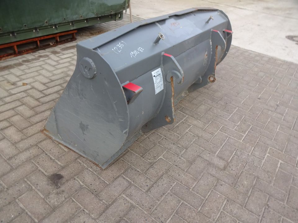 Original Weidemann Schaufel 0,8m² Bj. 2021 Erdschaufel 190cm Neuw in Lingen (Ems)