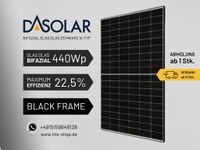 Das Solar bifazial Glas Glas  440 Wp schwarzer Rahmen Solarpanel PV Modul 430 Wp Schwarz Baden-Württemberg - Wernau Vorschau