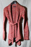 Strickjacke - Jacke - Strick - rot/beige-meliert Bayern - Ernsgaden Vorschau