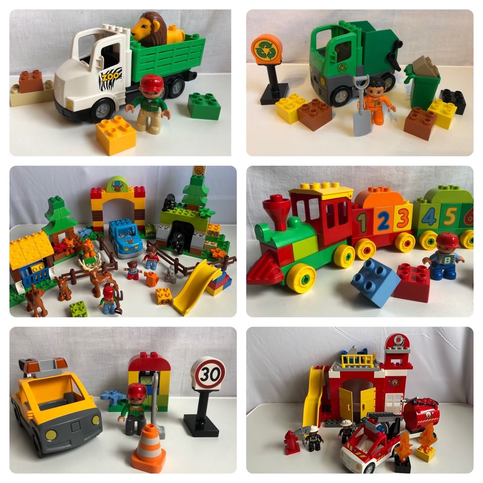 Lego® Duplo® verschiedene Sets, Baustelle, Feuerwehr, etc. ab 8€* in Eisenach
