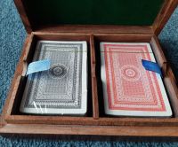 Kartenspiel-Set (neuwertig) in hochwertiger Holz-Schatulle Nordrhein-Westfalen - Neukirchen-Vluyn Vorschau
