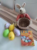 Deko Ostern, Körbchen mit Hase, 5 Eier, Eierfarbe,ab 2€ Thüringen - Sömmerda Vorschau