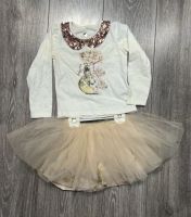 Set Rock Tüll Tutu Pailletten Shirt Strass Ballerina Gr 98 104 München - Pasing-Obermenzing Vorschau