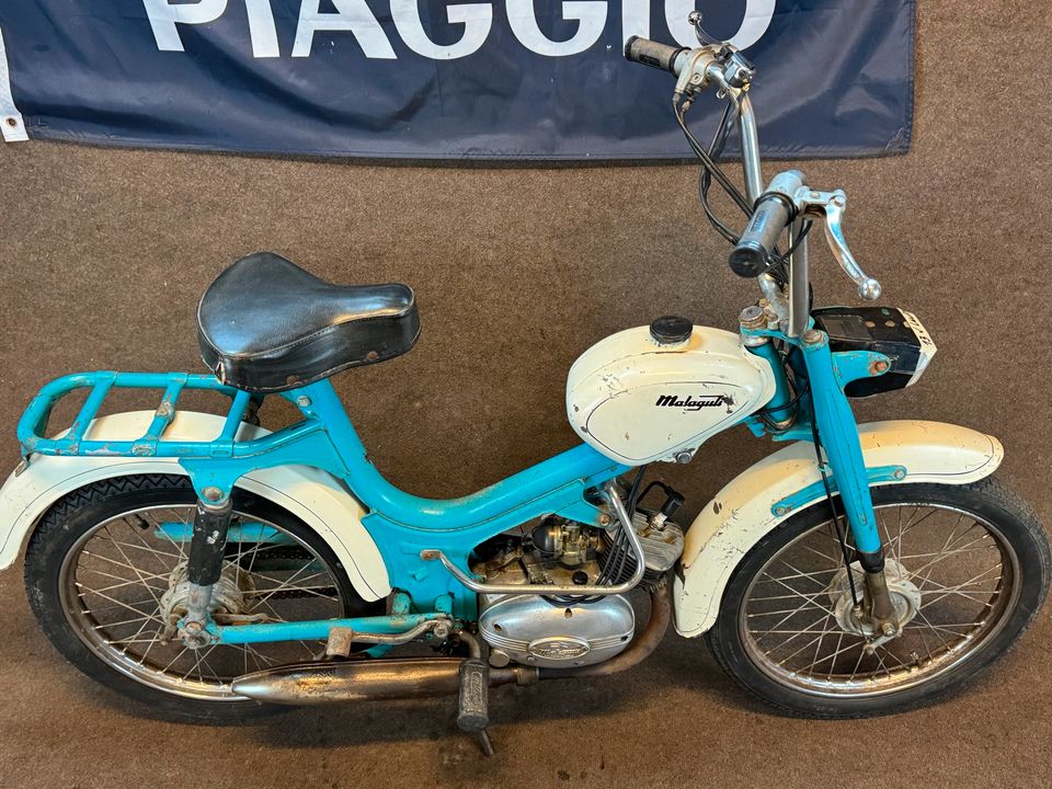 (13) Malaguti GAM 27 50kmh 3Gang Mokick Moped Vespa Piaggio Benelli Minarelli Mofa in Hemslingen