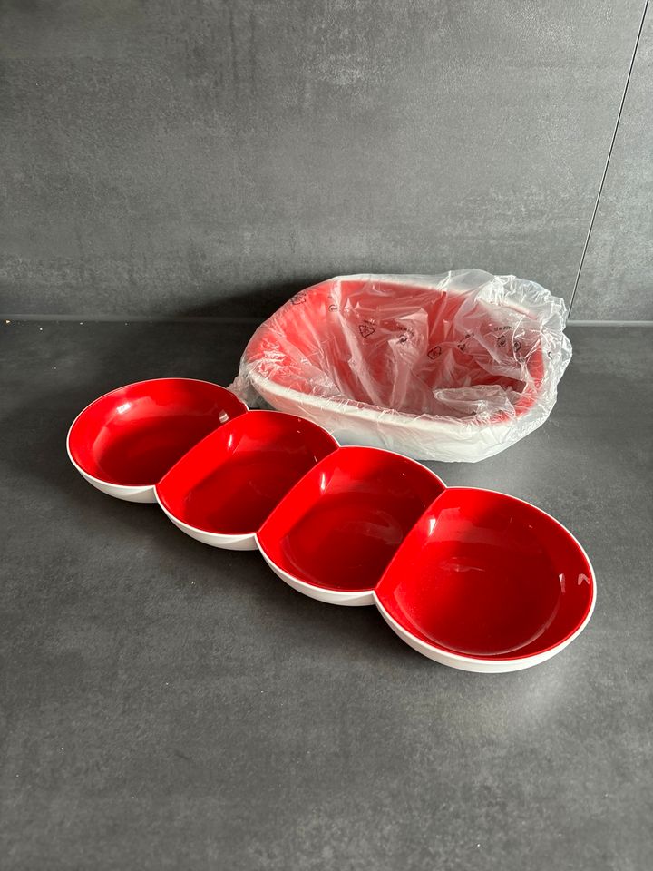 Tupperware Tupper Allegra rot NEU in Stuhr