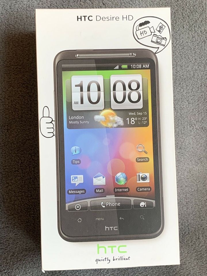 HTC Desire HD Handy Smartphone in Blaubeuren