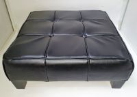 Neu Kare Design Hocker Footstool Sitzmöbel Leder schwarz B Wa Bayern - Amberg Vorschau