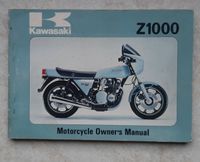 Kawasaki Z1R Handbuch 1978 owners manual Z1000 orginal Stuttgart - Stuttgart-Mitte Vorschau