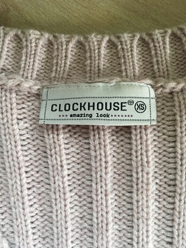 Clockhouse C&A Lange Strickjacke Rosa XS in Uelzen