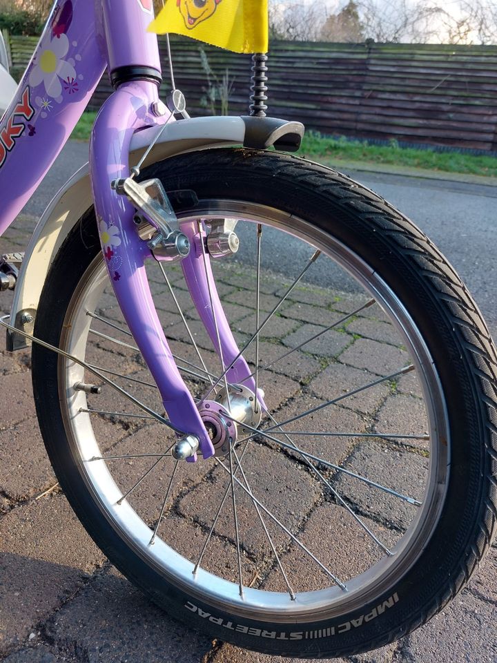 Wie neu: PUKY ZL  ALU 18 Zoll (Mädchen-)Fahrrad in lila/flieder in Dormagen