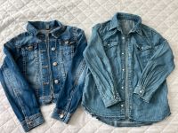 Set Zara Jeans Jacke Gr 140 GAP Jeanshemd Gr 140 Jahre Bayern - Kempten Vorschau