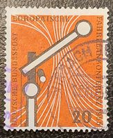 Briefmarke Europäische Fahrplankonferenz 1955, 20 Pfennig Nordrhein-Westfalen - Leverkusen Vorschau