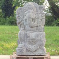 Ganesha Figur sitzend Steinfigur Greenstone Massiv 77 cm Bochum - Bochum-Wattenscheid Vorschau