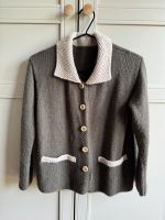 Pure 100% wool sweater handmade jacket vintage olive beige Pankow - Prenzlauer Berg Vorschau